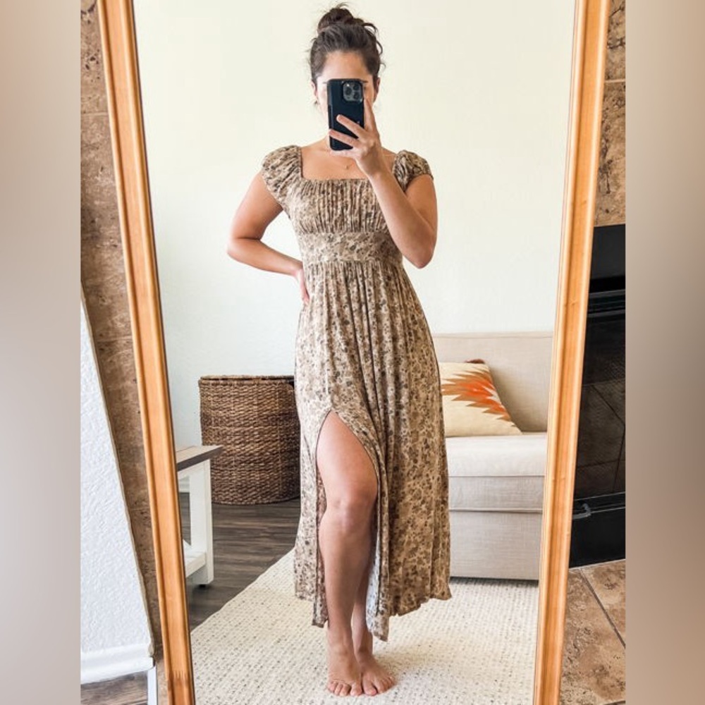 Sozy Juniper Midi Dress - Desert Combo Size Medium